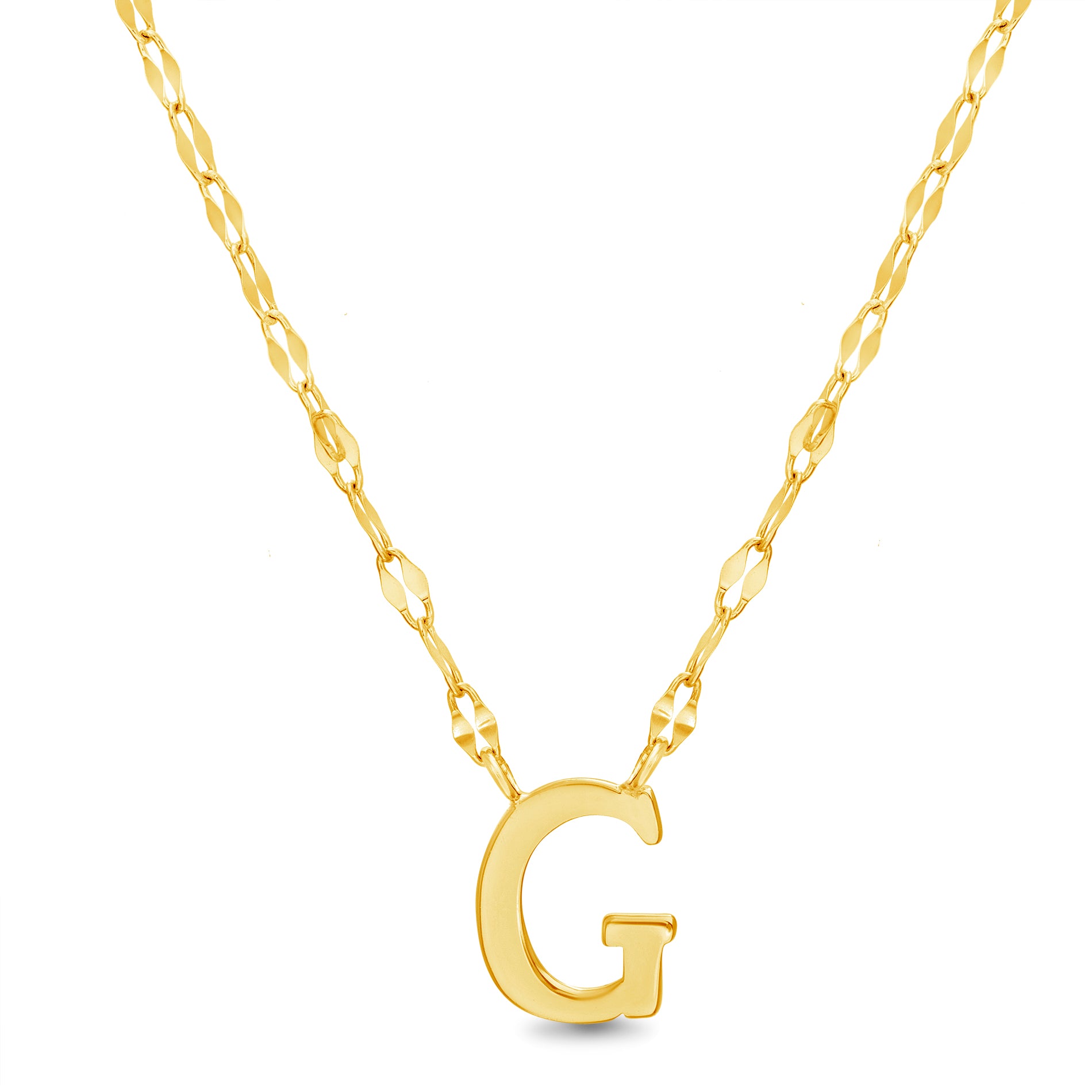 Dainty Gold Initial Necklace